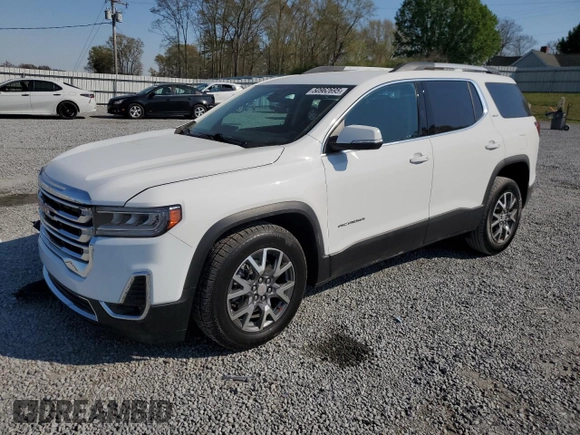 2023 GMC Acadia SLT with VIN 1GKKNML41PZ238143, listed as a Copart auction lot 50962695 with 44,243 mi miles and Salvage Title. Bid and sale history available at DreamBid. Image 1.