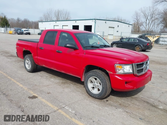 2008 Dodge Dakota SLT z VIN 1D7HW48K88S594342, wystawiony jako IAAI lot #41819673 z przebiegiem 116 134 mil mil oraz . Historia ofert i sprzedaży dostępna na DreamBid. Obrazek 1.