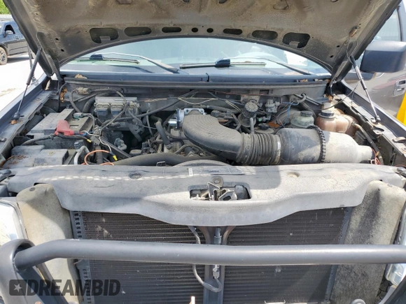 2005 Ford F-150 STX with VIN 1FTRF04W55KC00341, listed as a Copart auction lot 62238345 with 125,624 mi miles and Clean title. Bid and sale history available at DreamBid. Image 11.