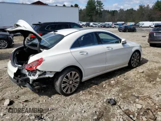 2017 Mercedes-Benz CLA with VIN WDDSJ4GB2HN436311, listed as a Copart auction lot 49490823 with 34,572 mi miles. Bid and sale history available at carsss.com. Image 3.