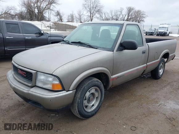1998 GMC Sonoma with VIN 1GTCS1445WK505426, listed as a IAAI auction lot 41710516 with 112,703 mi miles. Bid and sale history available at carsss.com. Image 2.