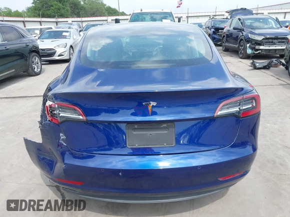 2019 Tesla Model 3 Mid Range with VIN 5YJ3E1EA5KF190453, listed as a IAAI auction lot 41880684 with 58,909 mi miles and . Bid and sale history available at carsss.com. Image 17.