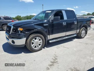 2006 Ford F-150 XLT with VIN 1FTPW12VX6FB63126, listed as a Copart auction lot 58271735 with 218,195 mi miles and Clean title. Bid and sale history available at DreamBid. Image 1.