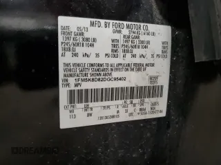 2013 Ford Explorer XLT with VIN 1FM5K8D82DGC95402, listed as a Copart auction lot 53272635 with 136,082 mi miles and Salvage Title. Bid and sale history available at carsss.com. Image 15.