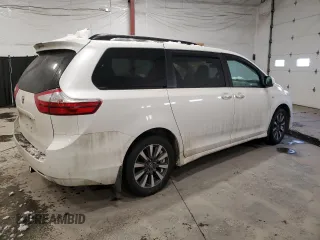 2019 Toyota Sienna XLE with VIN 5TDDZ3DC6KS218912, listed as a Copart auction lot 44767225 with 107,493 mi miles and Salvage Title. Bid and sale history available at carsss.com. Image 3.