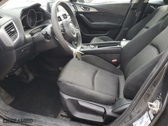 2017 Mazda Mazda3 4-Door Sport with VIN 3MZBN1U77HM134291, listed as a Copart auction lot 80111854 with 253,438 mi miles and Salvage Title. Bid and sale history available at carsss.com. Image 7.