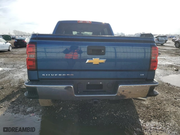 2015 Chevrolet Silverado 1500 LT with VIN 3GCUKREC5FG454610, listed as a Copart auction lot 49826155 with 110,979 mi miles and Salvage Title. Bid and sale history available at carsss.com. Image 6.