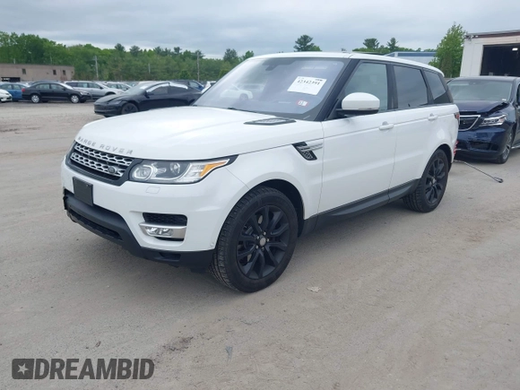 2016 Land Rover Range Rover Sport HSE with VIN SALWR2KF6GA566447, listed as a IAAI auction lot 42342391 with 123,309 mi miles and . Bid and sale history available at DreamBid. Image 2.