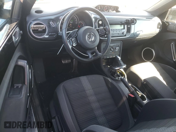 2014 Volkswagen Beetle Turbo R-Line with VIN 3VWVT7AT1EM639374, listed as a Copart auction lot 50230785 with 54,818 mi miles and Salvage Title. Bid and sale history available at DreamBid. Image 8.