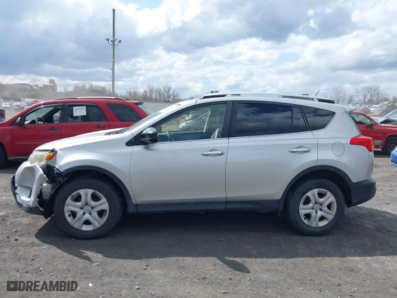 2014 Toyota RAV4 LE with VIN JTMBFREV7ED063628, listed as a IAAI auction lot 41931380 with 117,542 mi miles. Bid and sale history available at carsss.com. Image 14.