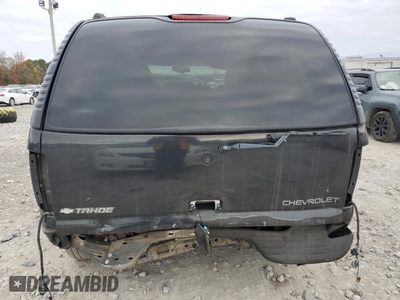 2005 Chevrolet Tahoe LS with VIN 1GNEC13V15R173529, listed as a Copart auction lot 84908724 with 0 mi miles and Salvage Title. Bid and sale history available at carsss.com. Image 6.
