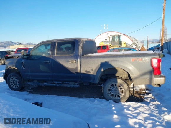 2019 Ford F-250 XL with VIN 1FT7W2B64KEC00573, listed as a IAAI auction lot 41360235 with 76,003 mi miles and . Bid and sale history available at DreamBid. Image 14.