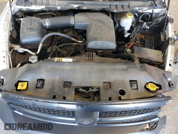 2021 Ram 1500 Tradesman with VIN 1C6RR6FG3MS563615, listed as a Copart auction lot 47179585 with 57,348 mi miles and Salvage title. Bid and sale history available at DreamBid. Image 11.