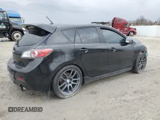 2013 Mazda 3 Mazdaspeed3 Touring with VIN JM1BL1L33D1836641, listed as a Copart auction lot 43029005 with Not provided miles and Salvage title. Bid and sale history available at DreamBid. Image 3.