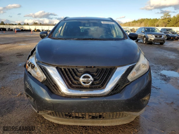 2017 Nissan Murano SV with VIN 5N1AZ2MG6HN154249, listed as a Copart auction lot 87439944 with 189,835 mi miles and Clean Title. Bid and sale history available at carsss.com. Image 5.