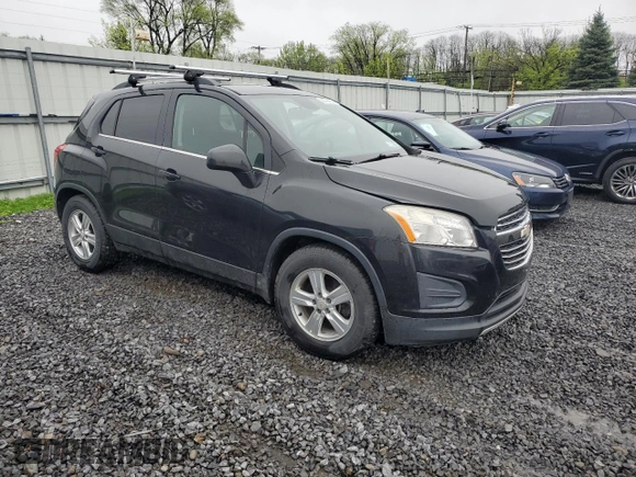 2016 Chevrolet Trax LT with VIN KL7CJLSB6GB676751, listed as a Copart auction lot 55725925 with 130,592 mi miles and Clean Title. Bid and sale history available at carsss.com. Image 4.