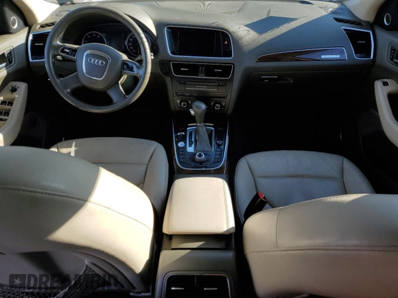 2012 Audi Q5 3.2L Premium Plus with VIN WA1DKAFP0CA093309, listed as a Copart auction lot 86983384 with 134,738 mi miles and Salvage Title. Bid and sale history available at carsss.com. Image 8.