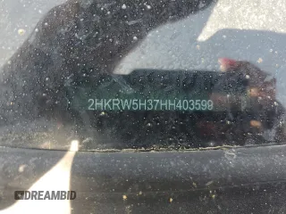 2017 Honda CR-V LX z VIN 2HKRW5H37HH403599, wystawiony jako Copart lot #52382055 z przebiegiem 112 674 mil mil oraz Szkoda całkowita • Salvage title. Historia ofert i sprzedaży dostępna na DreamBid. Obrazek 12.