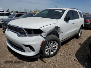 2023 Dodge Durango SXT z VIN 1C4RDHAG0PC616618, wystawiony jako Copart lot #44528555 z przebiegiem 19 957 mil mil oraz Szkoda całkowita • Salvage title. Historia ofert i sprzedaży dostępna na DreamBid. Obrazek 1.