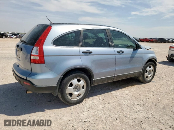 2008 Honda CR-V LX with VIN 3CZRE38378G704982, listed as a Copart auction lot 58382605 with 98,978 mi miles and Salvage title. Bid and sale history available at DreamBid. Image 3.