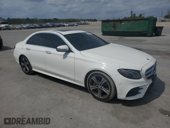 2018 Mercedes-Benz E-Class E 300 with VIN WDDZF4JB4JA376781, listed as a Copart auction lot 49887935 with 100,646 mi miles and Salvage Title. Bid and sale history available at carsss.com. Image 4.