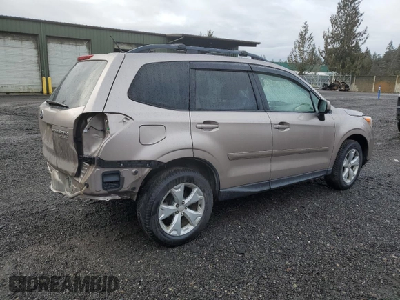 2015 Subaru Forester 2.5i Premium with VIN JF2SJADC8FG485571, listed as a Copart auction lot 45426385 with 138,222 mi miles and Salvage Title. Bid and sale history available at carsss.com. Image 3.