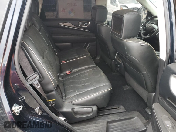 2020 Infiniti QX60 Luxe with VIN 5N1DL0MMXLC516712, listed as a Copart auction lot 53750215 with 47,062 mi miles and Salvage title. Bid and sale history available at DreamBid. Image 11.