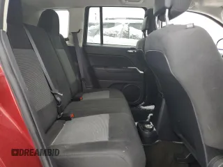 2017 Jeep Compass 75th Anniversary Edition with VIN 1C4NJDBB0HD106462, listed as a Copart auction lot 43622235 with 117,583 mi miles and Salvage Title. Bid and sale history available at carsss.com. Image 11.
