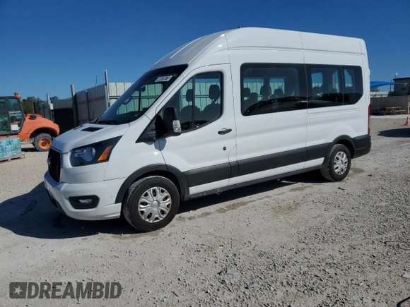2023 Ford Transit Passenger XL with VIN 1FBAX2X88PKA80268, listed as a Copart auction lot 48070675 with 73,033 mi miles and Clean Title. Bid and sale history available at DreamBid. Image 1.