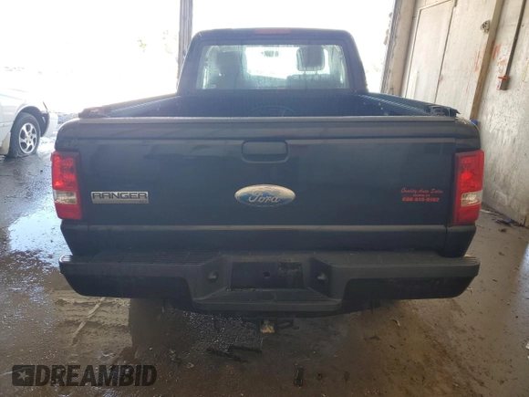 2010 Ford Ranger XL with VIN 1FTKR1EEXAPA16367, listed as a Copart auction lot 58165355 with 173,524 mi miles and Salvage title. Bid and sale history available at DreamBid. Image 6.