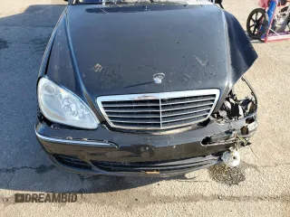 2006 Mercedes-Benz S 500 z VIN WDBNG84J56A469198, wystawiony jako Copart lot #82806504 z przebiegiem Nie podano mil oraz Szkoda całkowita • Salvage title. Historia ofert i sprzedaży dostępna na DreamBid. Obrazek 11.