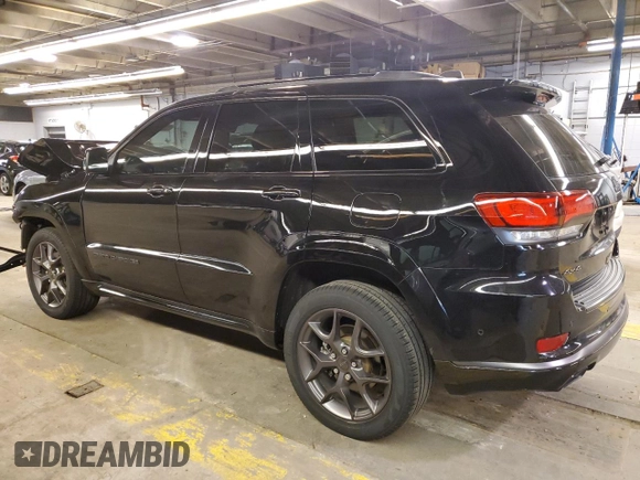 2020 Jeep Grand Cherokee Limited X z VIN 1C4RJFBT3LC363569, wystawiony jako Copart lot #82553444 z przebiegiem 40 263 mil mil oraz Szkoda całkowita • Salvage title. Historia ofert i sprzedaży dostępna na DreamBid. Obrazek 2.