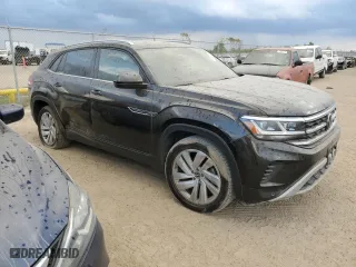 2022 Volkswagen Atlas Cross Sport 3.6L V6 SE w/Technology with VIN 1V2JE2CAXNC205688, listed as a Copart auction lot 73055794 with 0 mi miles and Salvage Title. Bid and sale history available at carsss.com. Image 4.