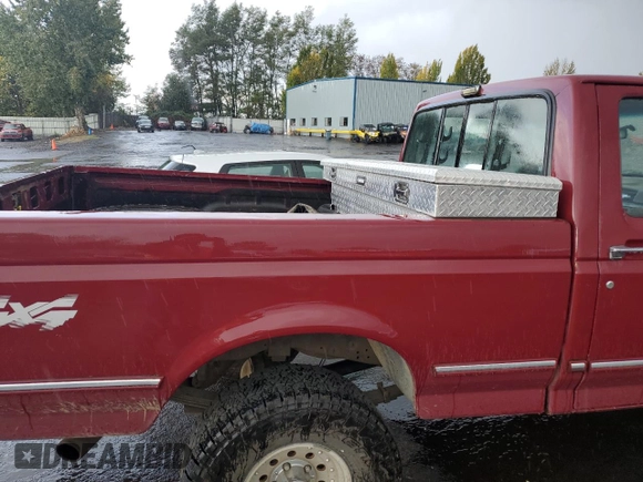 1993 Ford F-150 with VIN 1FTEF14N9PLA20319, listed as a Copart auction lot 76608774 with Not Provided miles and Salvage Title. Bid and sale history available at DreamBid. Image 10.