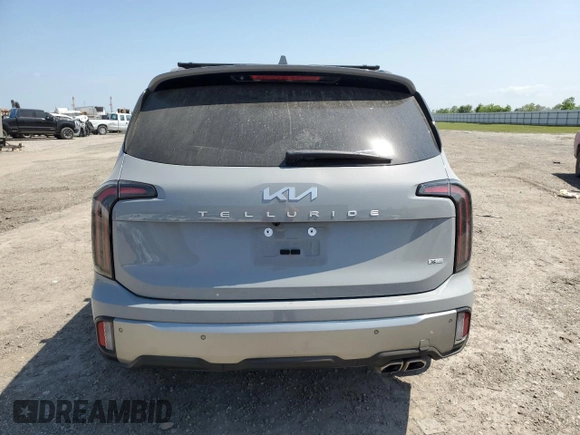 2023 Kia Telluride SX Prestige X-Line z VIN 5XYP5DGC8PG404532, wystawiony jako Copart lot #53205865 z przebiegiem Nie podano mil oraz Nie do naprawy • Non repairable. Historia ofert i sprzedaży dostępna na DreamBid. Obrazek 6.