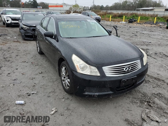 2007 Infiniti G35 G35x with VIN JNKBV61F07M815803, listed as a Copart auction lot 77647404 with 206,091 mi miles and Non Repairable. Bid and sale history available at DreamBid. Image 4.