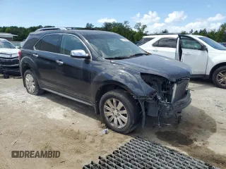2011 Chevrolet Equinox LTZ with VIN 2CNFLGE50B6305695, listed as a Copart auction lot 51114025 with 0 mi miles and Salvage Title. Bid and sale history available at carsss.com. Image 4.