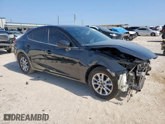 2014 Mazda 3 i Touring with VIN 3MZBM1V7XEM105803, listed as a Copart auction lot 61522095 with 85,551 mi miles and Salvage title. Bid and sale history available at DreamBid. Image 4.