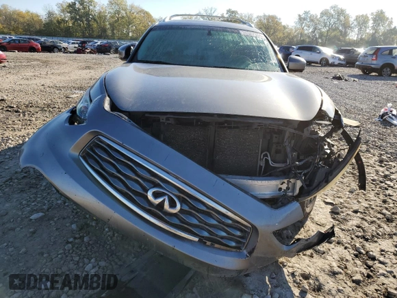 2009 Infiniti FX35 with VIN JNRAS18W69M158460, listed as a Copart auction lot 76367334 with 232,036 mi miles and Salvage Title. Bid and sale history available at carsss.com. Image 5.