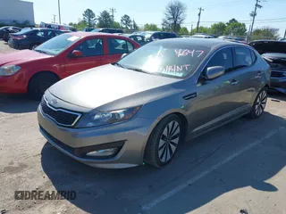 2012 Kia Optima SX with VIN 5XXGR4A60CG004647, listed as a IAAI auction lot 41893616 with 176,713 mi miles and . Bid and sale history available at carsss.com. Image 2.