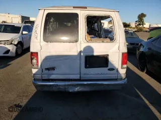 2001 Ford Econoline Passenger XL with VIN 1FMRE11LX1HA66495, listed as a Copart auction lot 70438864 with 306,671 mi miles and Salvage Title. Bid and sale history available at carsss.com. Image 6.