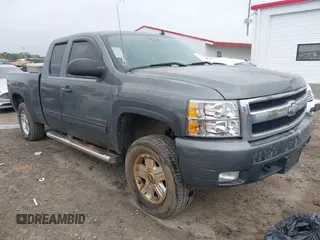2011 Chevrolet Silverado 1500 LT with VIN 1GCRKSE3XBZ142158, listed as a IAAI auction lot 41917477 with 235,730 mi miles and . Bid and sale history available at DreamBid. Image 1.