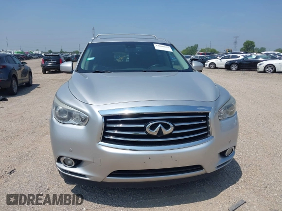 2014 Infiniti QX60 with VIN 5N1AL0MM9EC547133, listed as a IAAI auction lot 42800575 with 197,840 mi miles and . Bid and sale history available at DreamBid. Image 12.