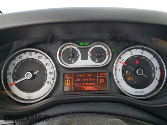 2014 FIAT 500L Easy with VIN ZFBCFABH6EZ020375, listed as a Copart auction lot 49084175 with 106,992 mi miles and Salvage Title. Bid and sale history available at carsss.com. Image 9.