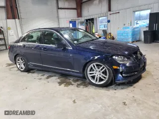2012 Mercedes-Benz C-Class C 300 Sport with VIN WDDGF8BB7CA724444, listed as a Copart auction lot 51958845 with 154,250 mi miles and Clean Title. Bid and sale history available at carsss.com. Image 4.