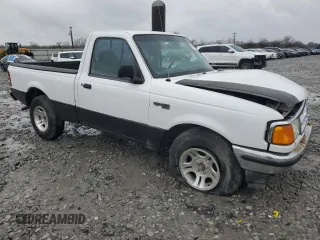 1997 Ford Ranger XLT with VIN 1FTCR10A5VUC97896, listed as a Copart auction lot 47389265 with 147,900 mi miles and Salvage Title. Bid and sale history available at DreamBid. Image 4.