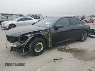 2021 Audi A6 Premium Plus with VIN WAUE3AF28MN073571, listed as a Copart auction lot 44214165 with 116,726 mi miles and Salvage Title. Bid and sale history available at carsss.com. Image 1.