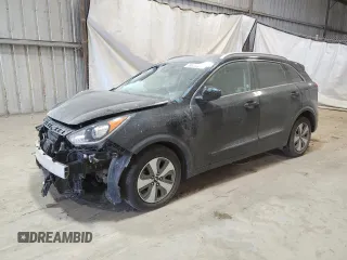 2019 Kia Niro LX with VIN KNDCB3LCXK5264427, listed as a Copart auction lot 61264753 with 57,803 mi miles and Non Repairable. Bid and sale history available at carsss.com. Image 1.