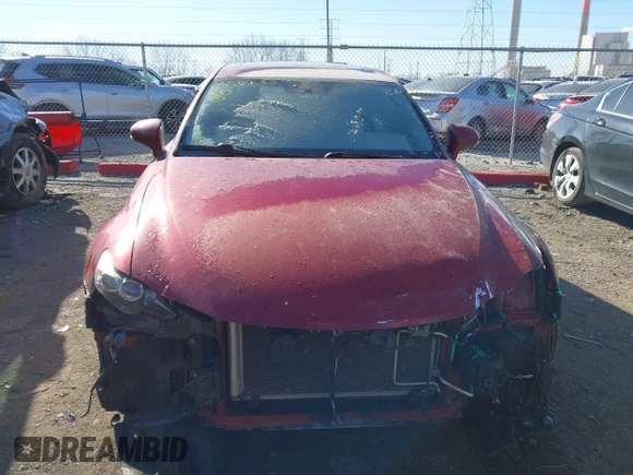 2014 Lexus IS 250 with VIN JTHCF1D22E5014925, listed as a IAAI auction lot 41580633 with 118,800 mi miles. Bid and sale history available at carsss.com. Image 13.