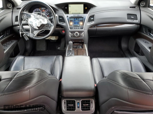 2015 Acura RLX Tech Pkg with VIN JH4KC1F50FC000420, listed as a Copart auction lot 81110914 with 91,359 mi miles and Salvage Title. Bid and sale history available at carsss.com. Image 8.